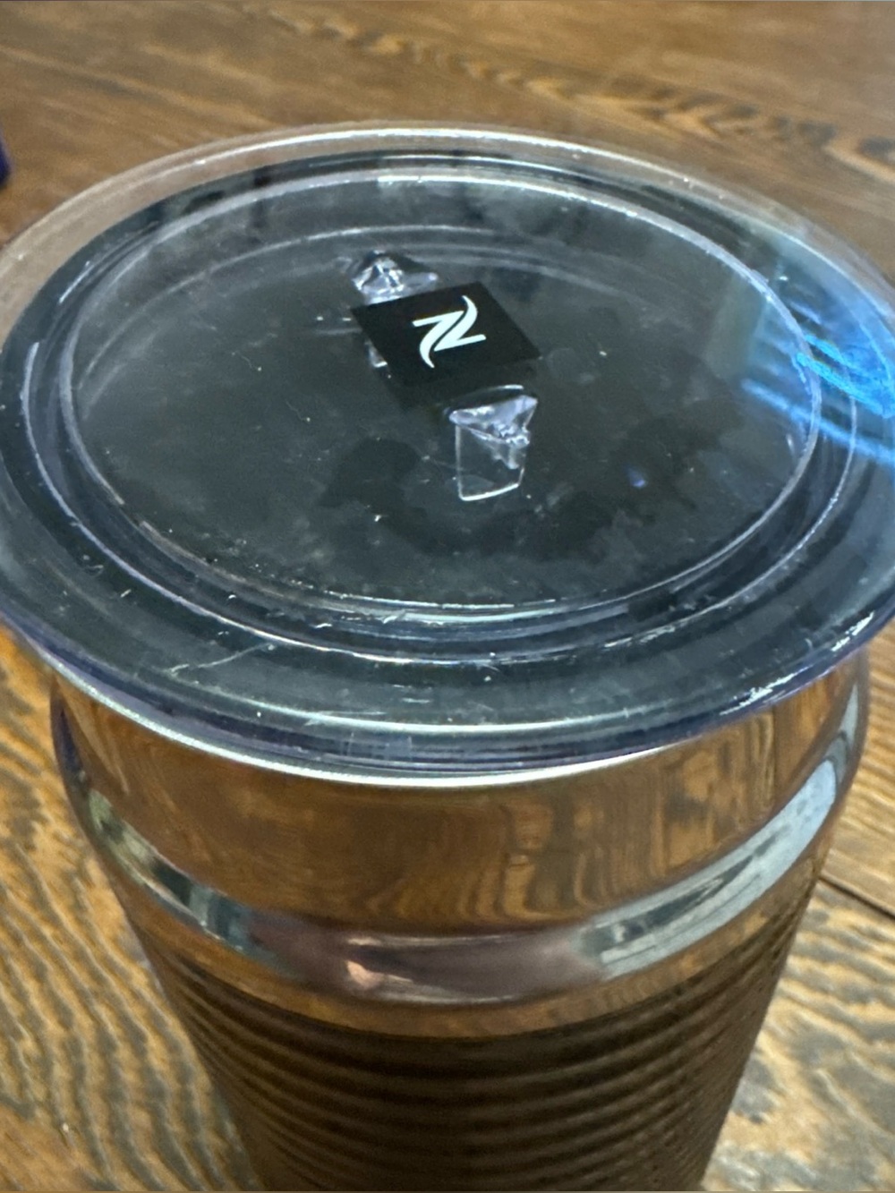 Nespresso Black and Silver Electric Milk Frother no base - Picture 4 of 4
